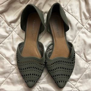 Madden Girl Steve Madden Green Pointed Flats